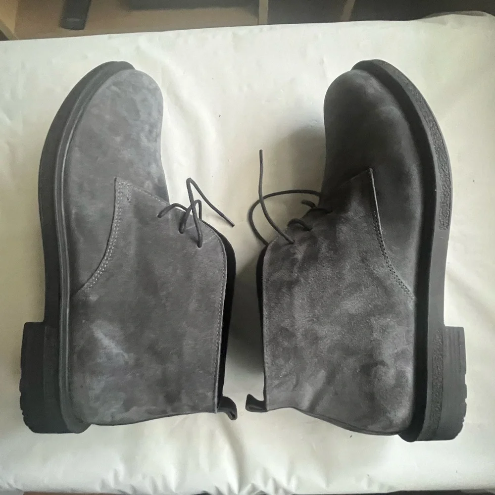 Men's Charcoal Chukka Boots